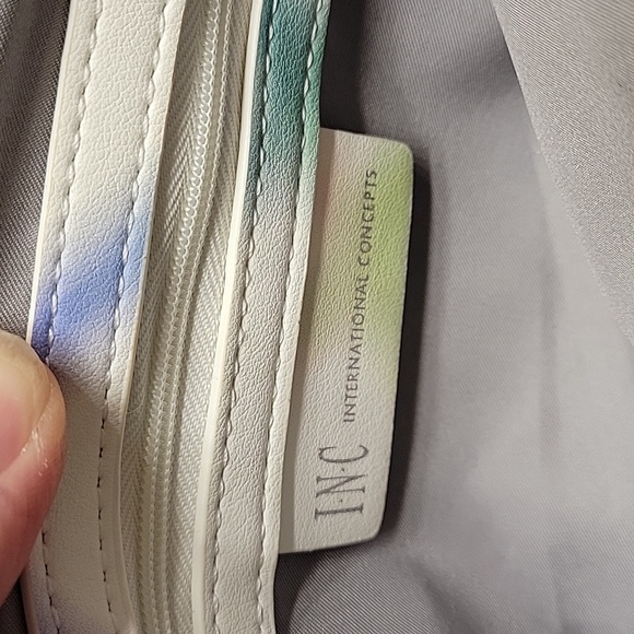 INC International Concepts colorful shoulder purse NWOT - Picture 10 of 16
